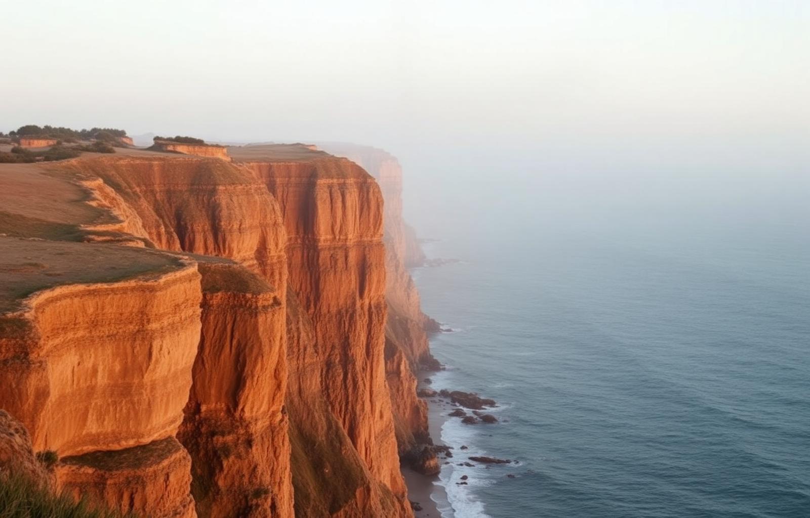 A landscape view in Algarve, Portugal